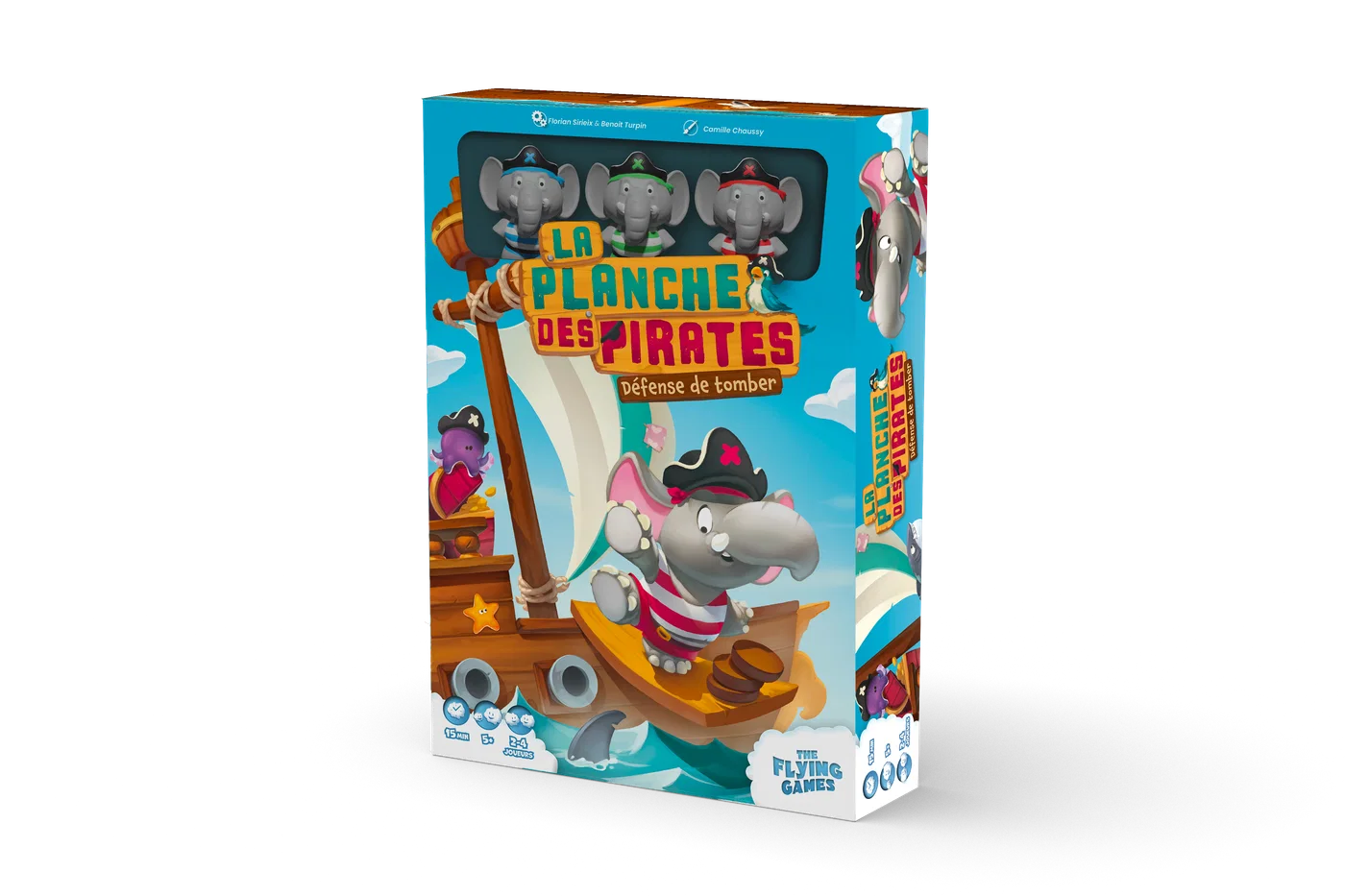 Boîte 3D La Planche des Pirates