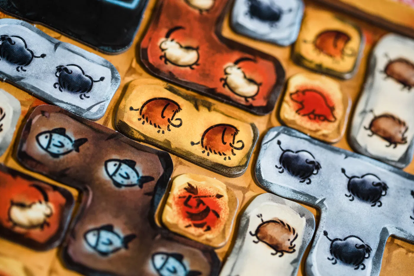Prehistories — matériel de jeu